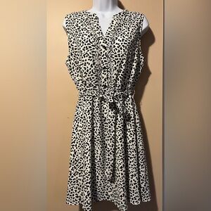 Petite Medium animal print dress